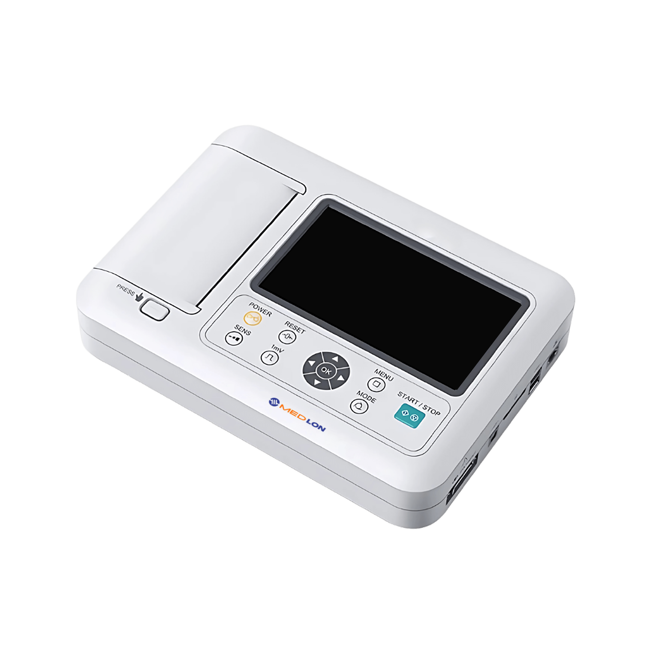 Medical Equipment : 3 Channel ECG Machine 