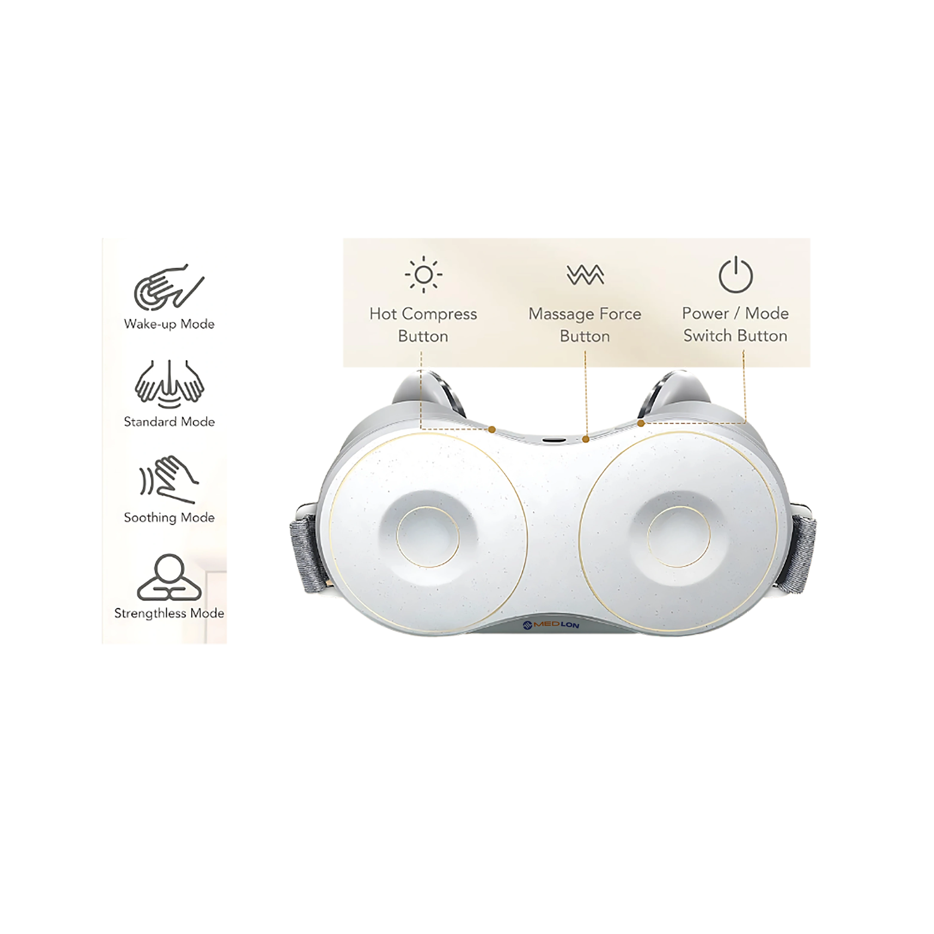 Neck massager MNM-804